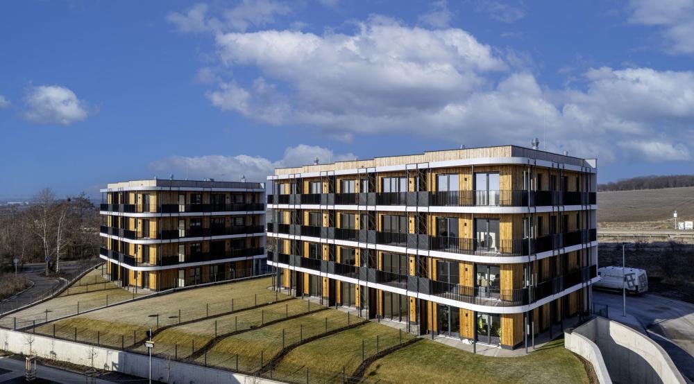 Vícepodlažní dřevostavba TIMBER PRAHA 